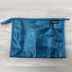 Lancome Make Up Blue Toiletry Bag